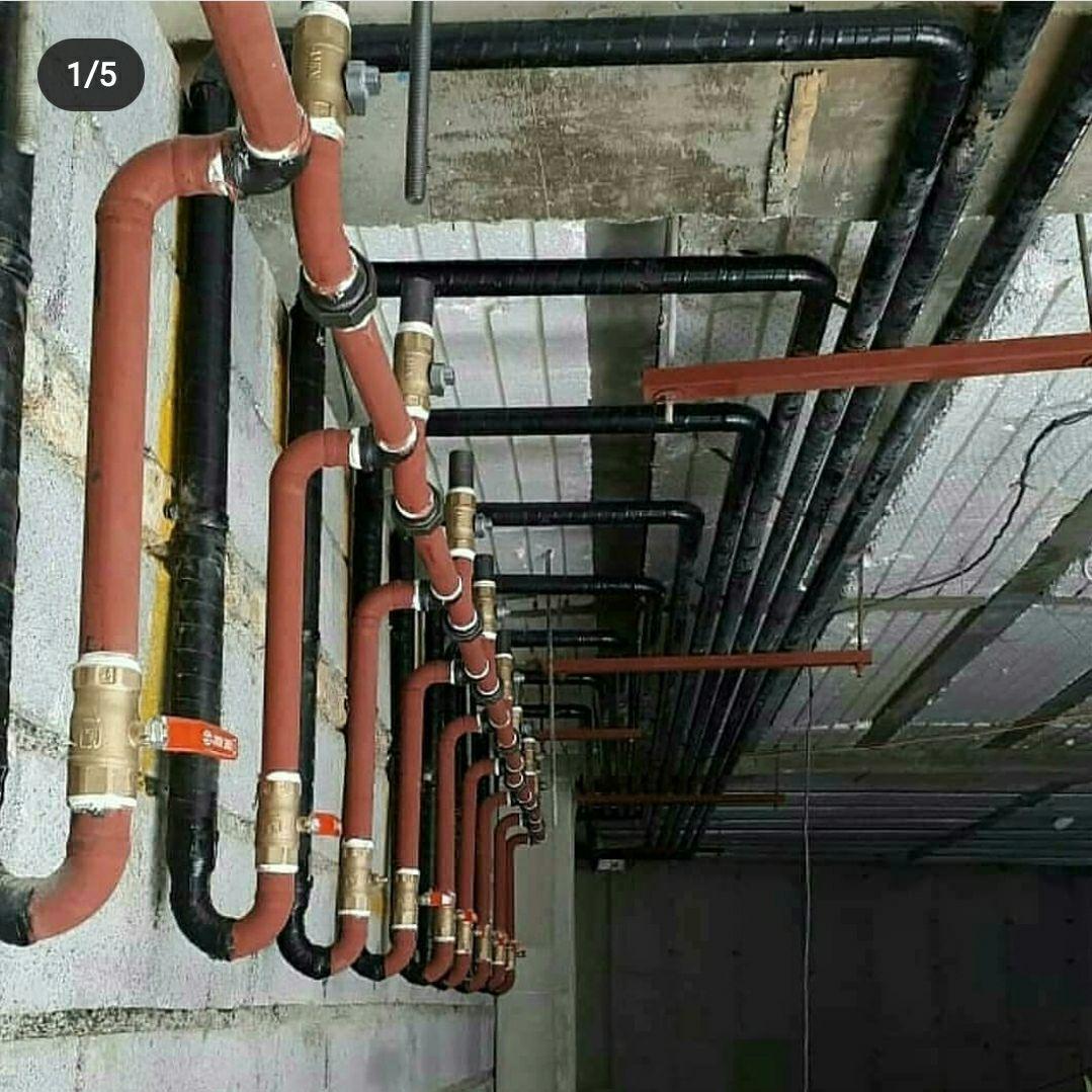 عکس لوله کشی گاز منصور سواره