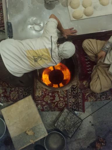 عکس نانوایی بربری خراسانی