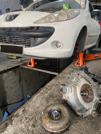 عکس تعمیر گیربکس اتومات رستمی