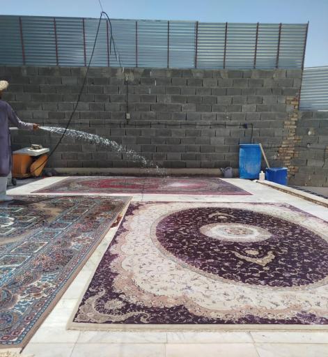 عکس قالیشویی الماس