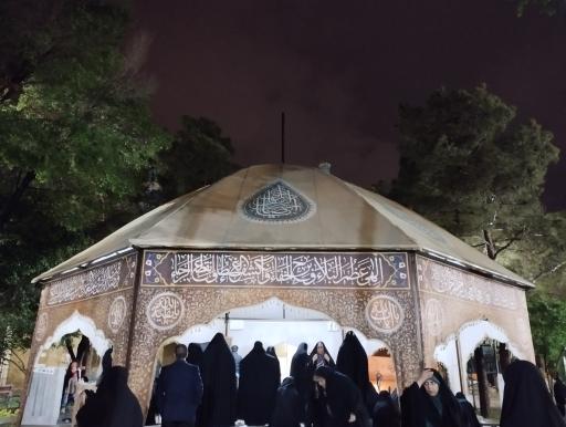 عکس مزار آیت الله محمد علی ناصری دولت آبادی