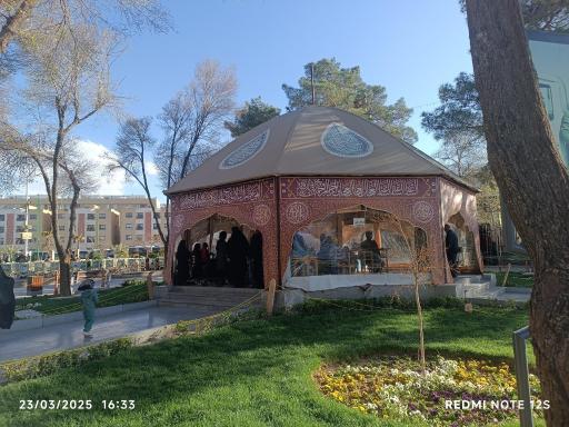 عکس مزار آیت الله محمد علی ناصری دولت آبادی