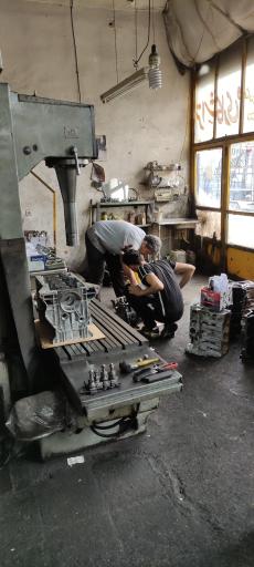 عکس تراشکار و میل لنگ تراشی محمد(ص)