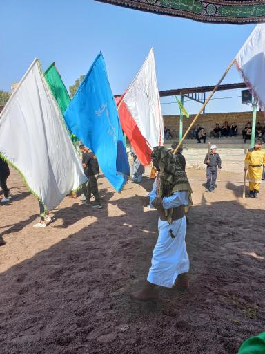 عکس میدان تعزیه حسینیه امام خمینی