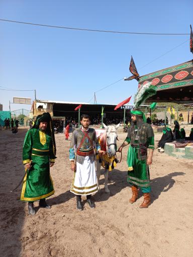 عکس میدان تعزیه حسینیه امام خمینی