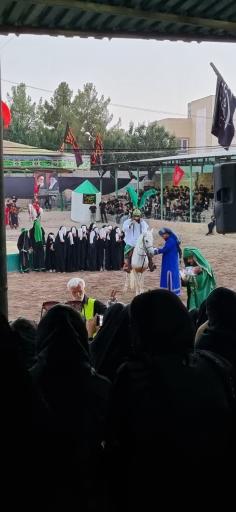 عکس میدان تعزیه حسینیه امام خمینی