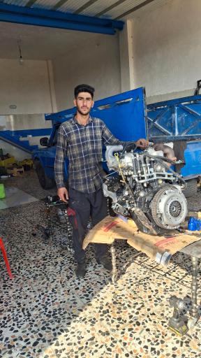 عکس تعمیرگاه علیرضا دیزل ازنا