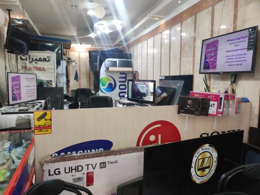 عکس تعمیرات تلویزیون سید