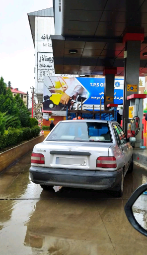 عکس پمپ بنزین کاسپین
