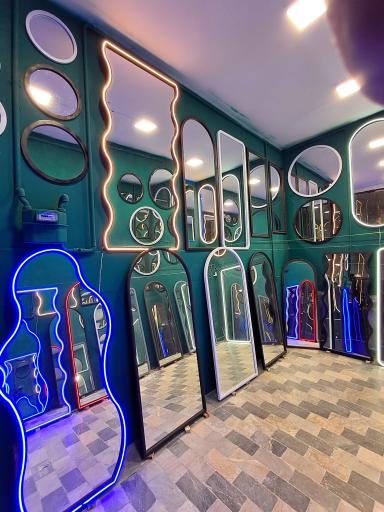 عکس شیشه بری و آینه و توری محمد