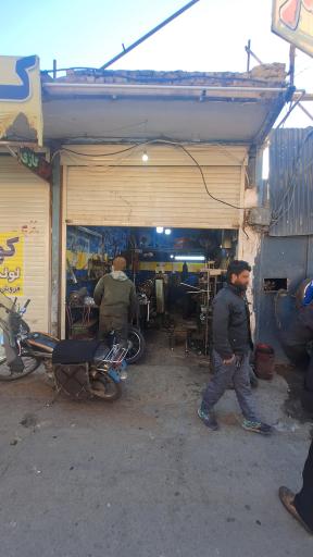 عکس تراشکاری موتور سیکلت اوس غلام