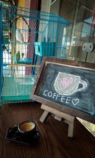 عکس کافه چوبی