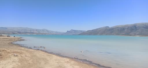 عکس دریاچه سد درودزن