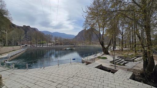 عکس چشمه برم مال خلیفه