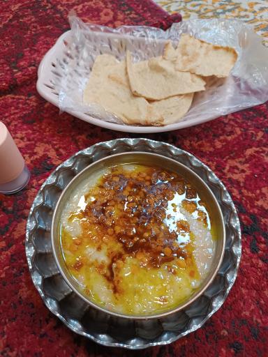 عکس آش و حلیم قادری