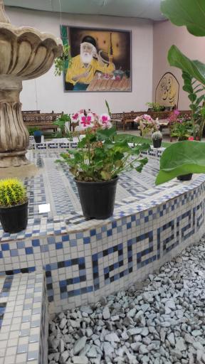 عکس سفره خانه شبستان