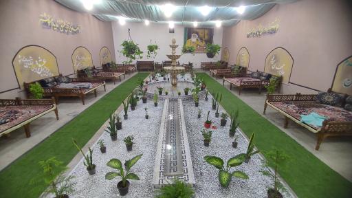 عکس سفره خانه شبستان