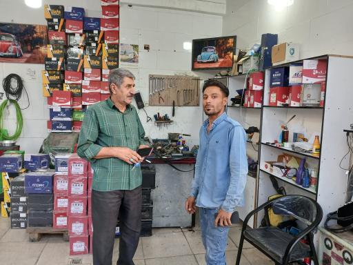 عکس باطری سازی رستمی