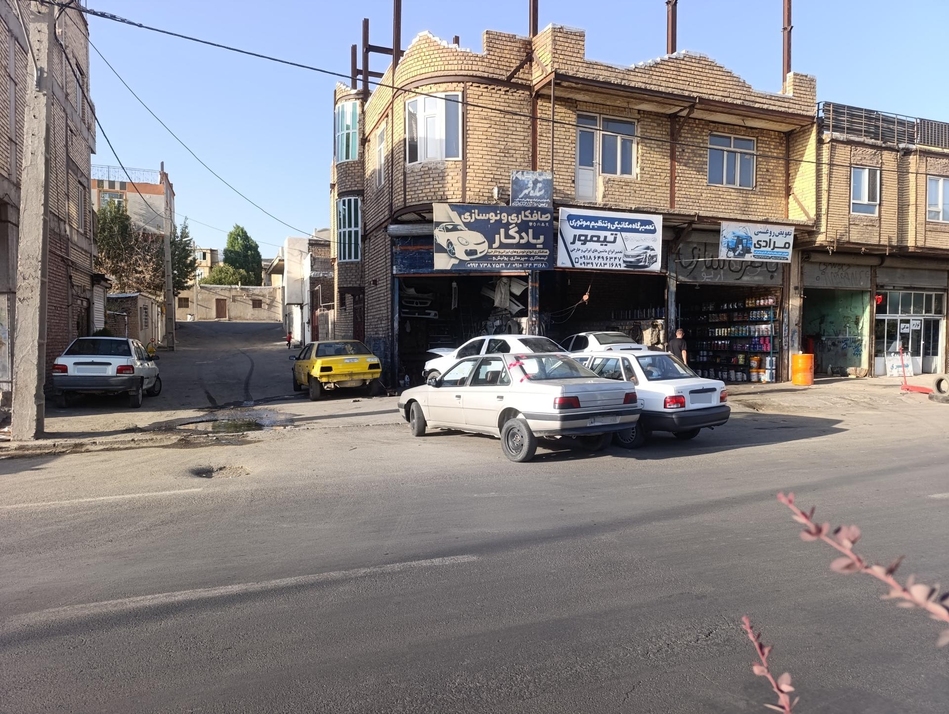 عکس صافکاری و نوسازی یادگار 