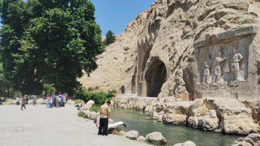 عکس مجموعه تاریخی تفریحی طاق بستان