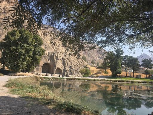 عکس مجموعه تاریخی تفریحی طاق بستان