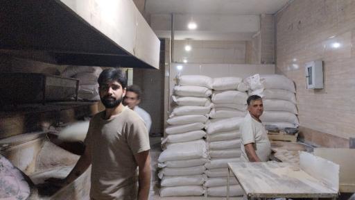 عکس نانوایی سنتنی