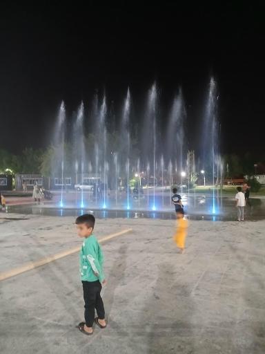عکس فواره‌های پارک 