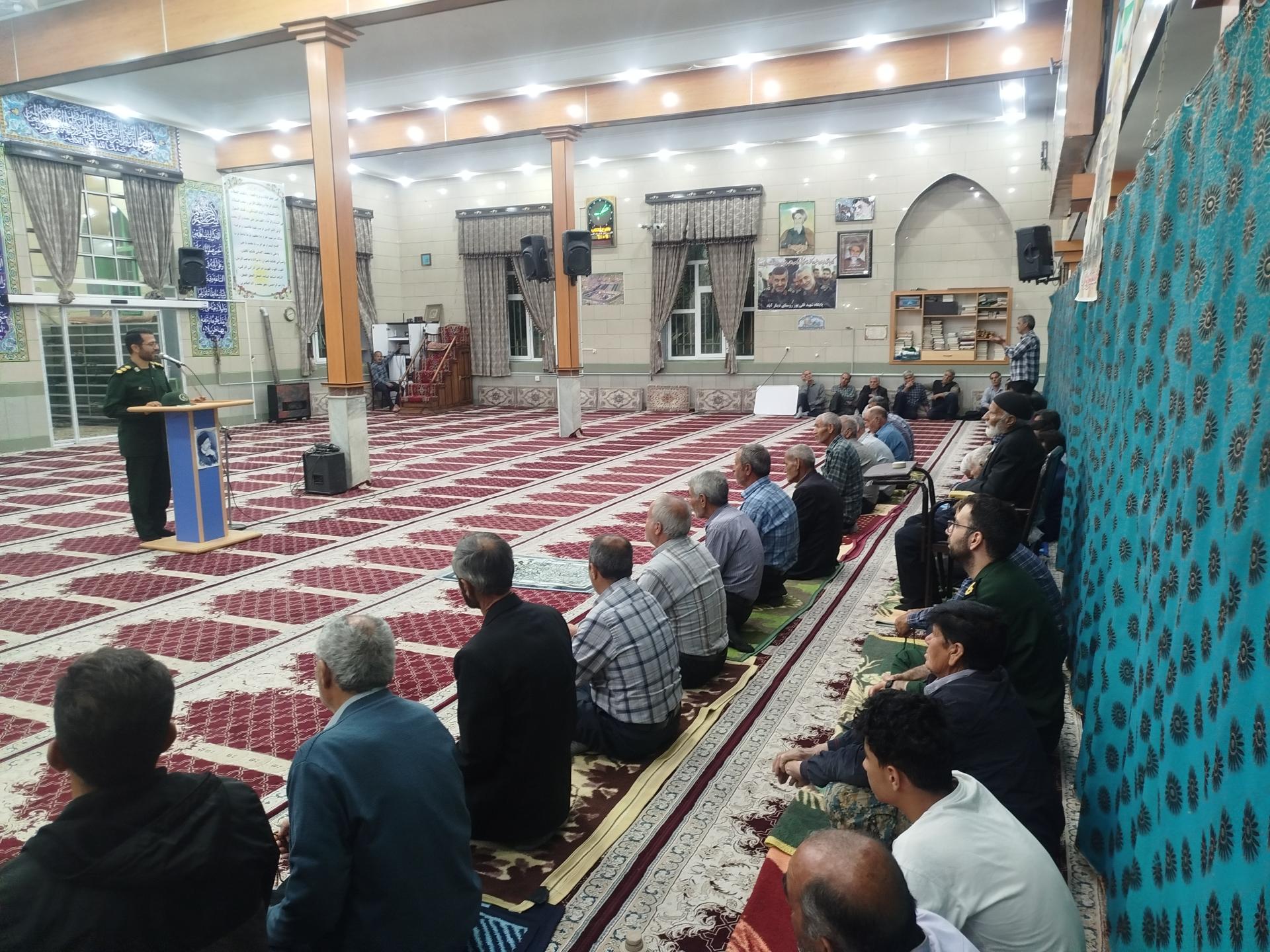 عکس مسجد 14 معصوم (ع) دینارآباد