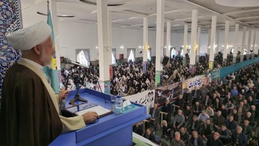 عکس مصلی بزرگ امام علی(ع) ساوه