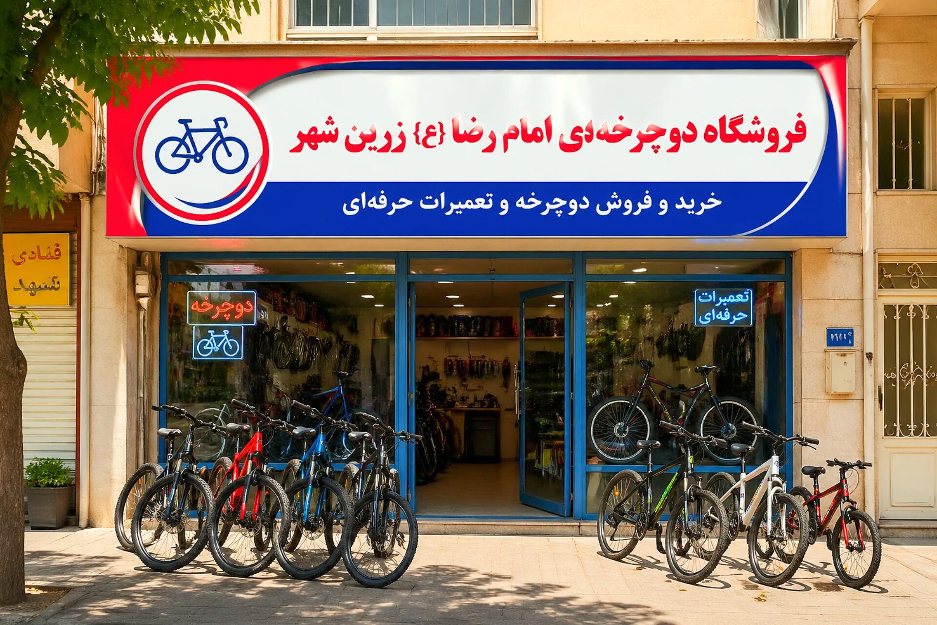 عکس فروشگاه دوچرخه‌ امام رضا
