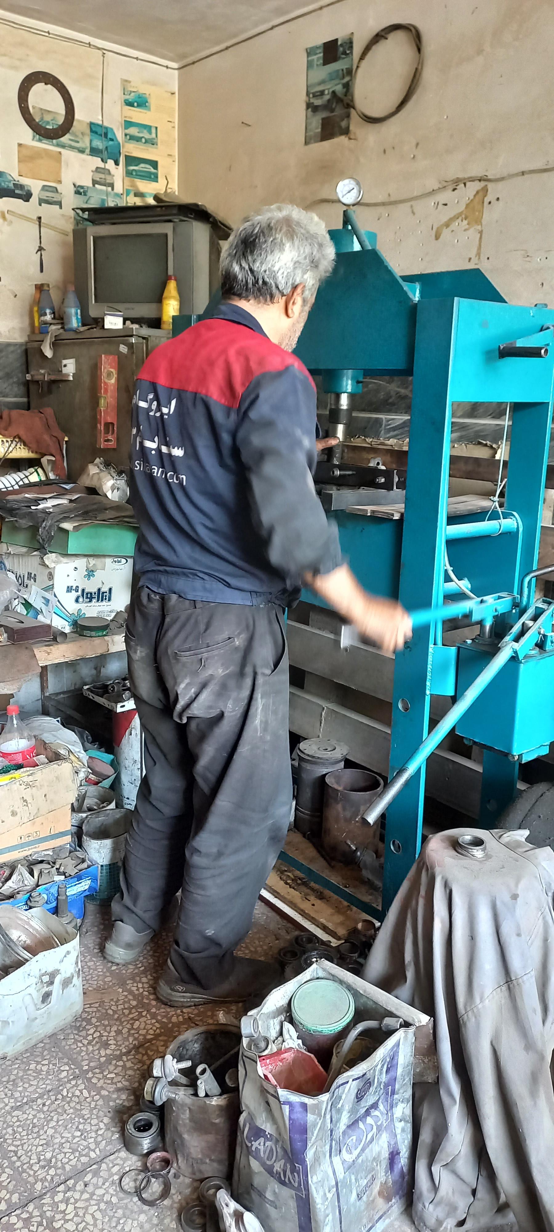 عکس جلوبندی و ترمزی علی