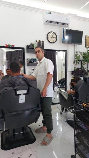 عکس آرایشگاه رامین علیزاده