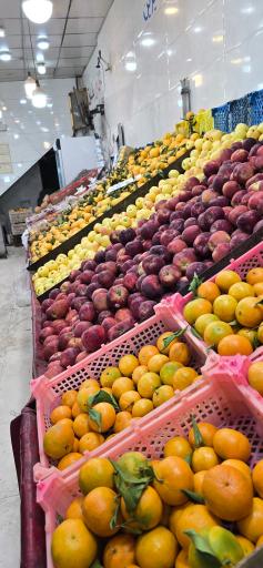 عکس بازار میوه باغ بهشت