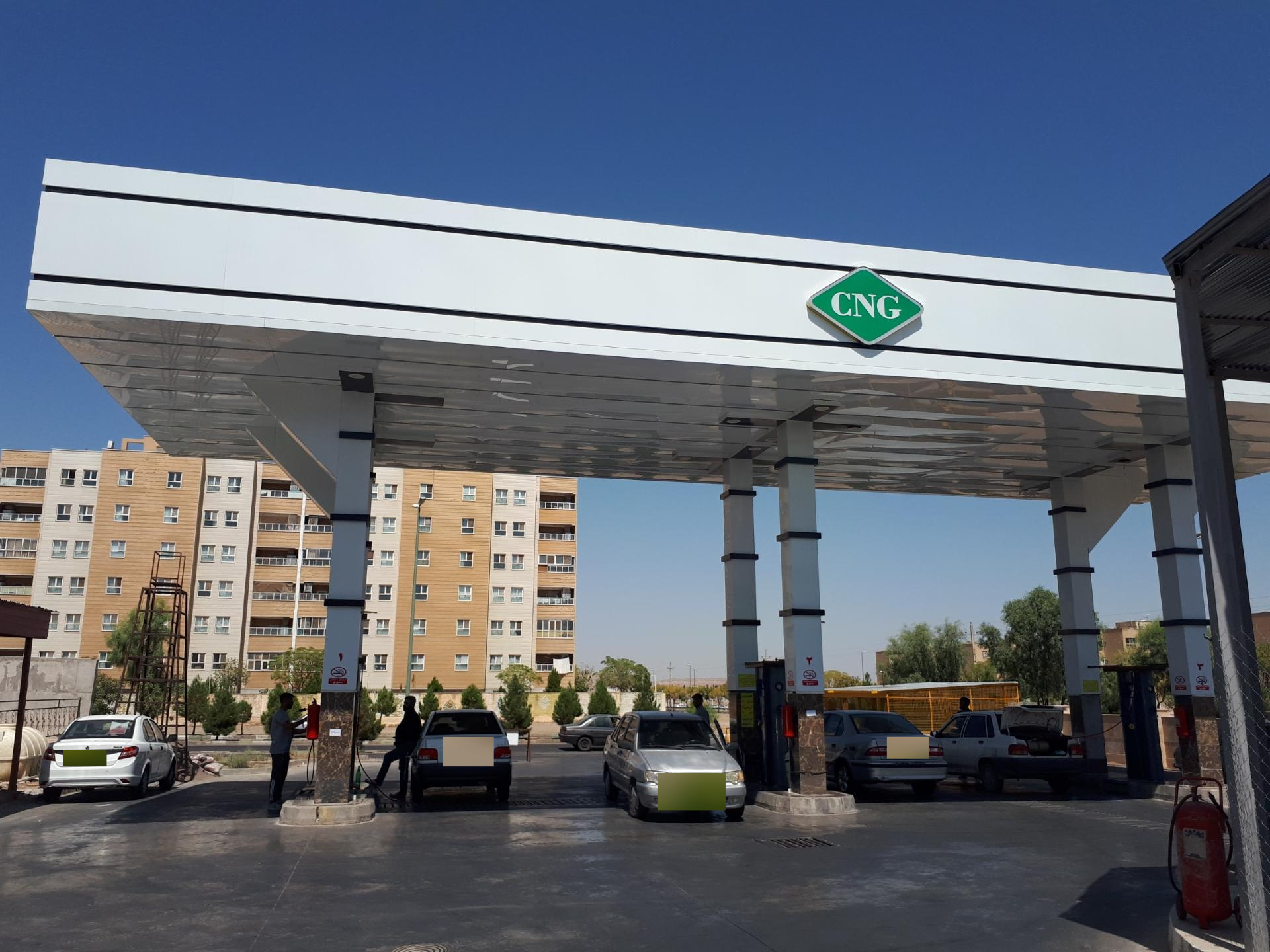 عکس پمپ گاز CNG الماس