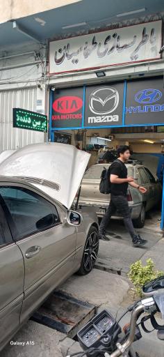 عکس برق اتومبیل طهماسیان