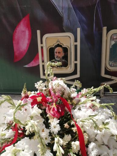 عکس مزار سردار شهید سرلشکر سید محمد حجازی