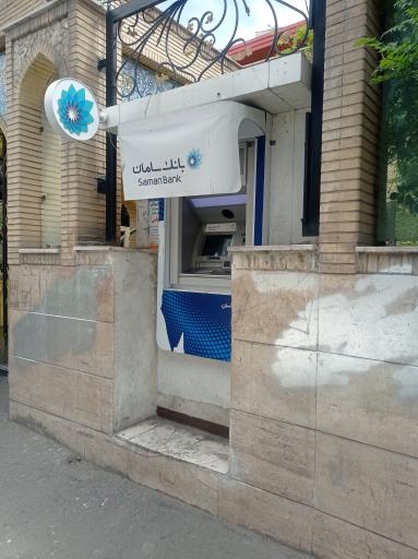 عکس خودپرداز بانک سامان