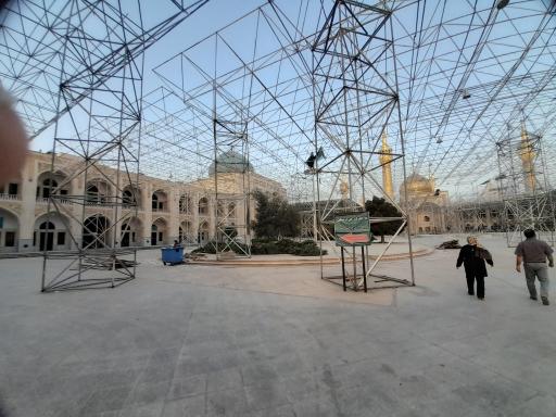 عکس صحن آقا مصطفی خمینی