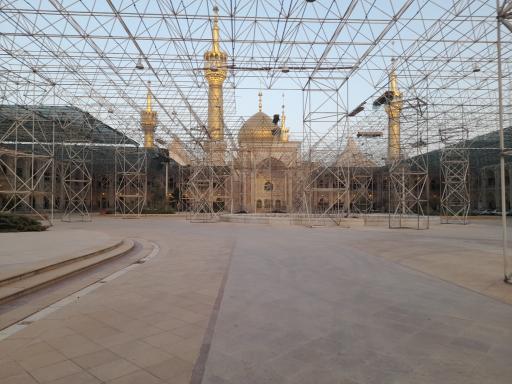 عکس صحن آقا مصطفی خمینی