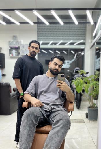 عکس پیرایش مو تیک