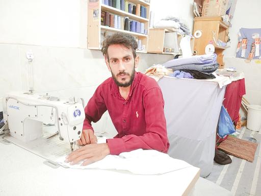 عکس خیاطی الله نور