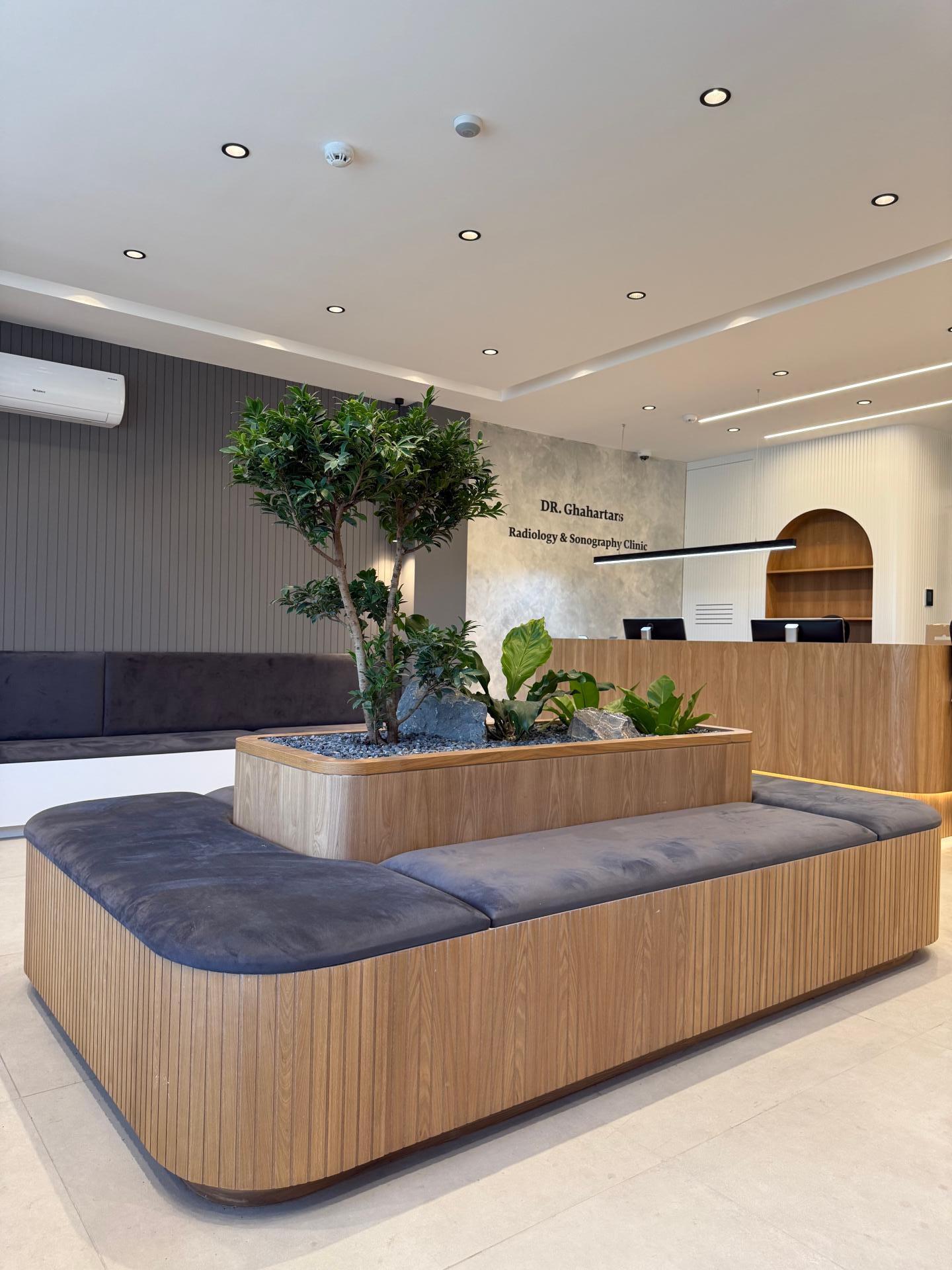 عکس کلینیک رادیولوژی و سونوگرافی دکتر محمد قهارترس