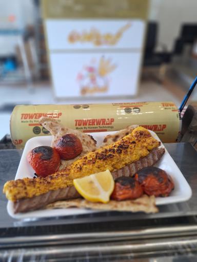 عکس کباب کوبیده مرغ و بریونی اصفهان