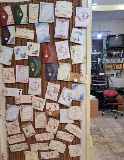 عکس چاپ نقش قلم