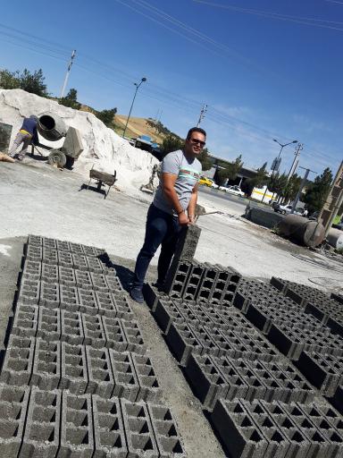 عکس کارگاه قطعات بتنی صادق نظری