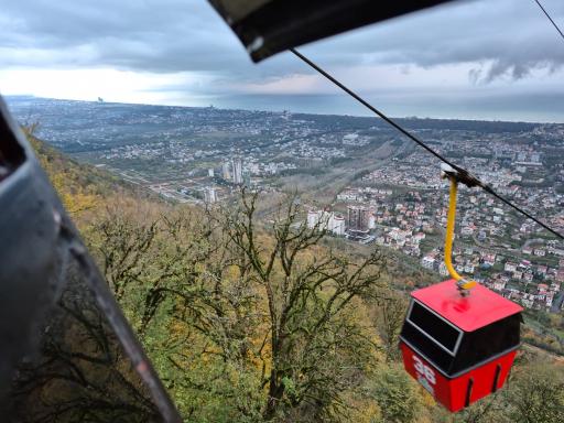 عکس تله کابین نمک آبرود