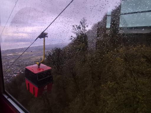 عکس تله کابین نمک آبرود