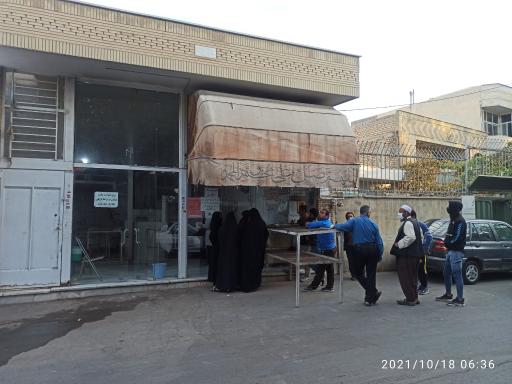 عکس نانوایی بربری پزی کریمان