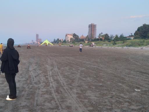 عکس پلاژ ساحلی آرام 