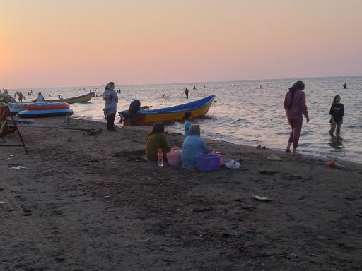 عکس پلاژ ساحلی آرام 